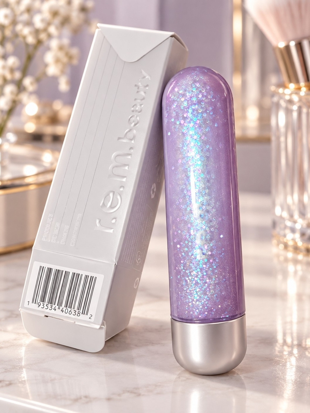 Iridescent Lavender Lip Gloss Stick by r.e.m.beauty — Sparkling Hydration